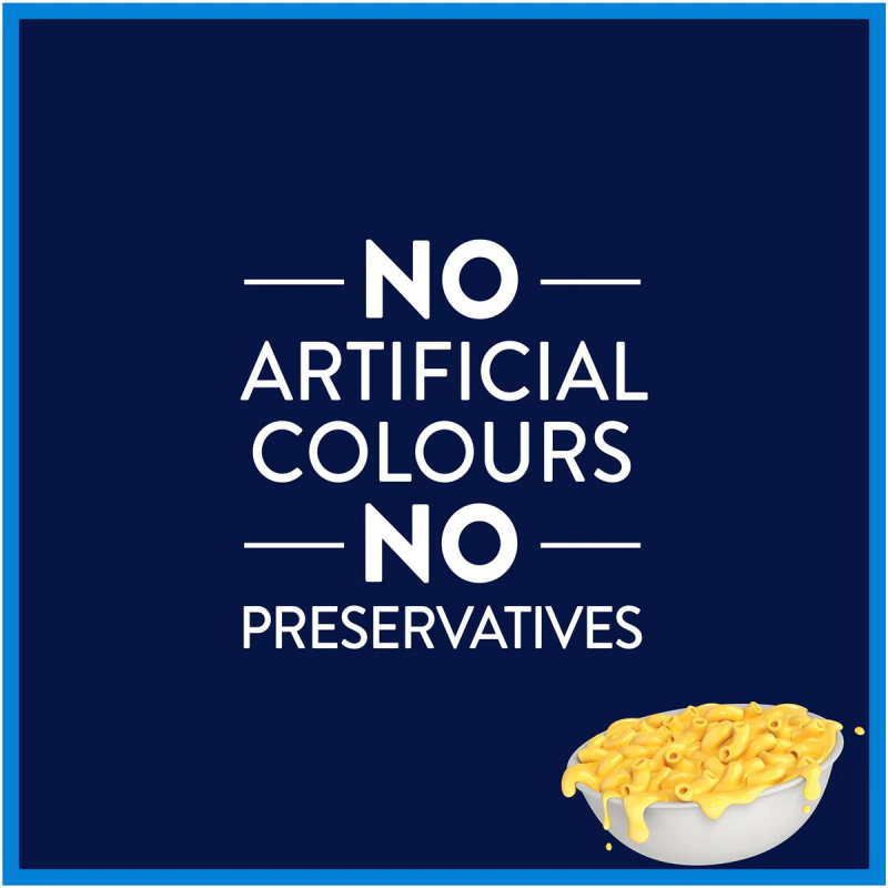 Kraft Easy Mac and Cheese Macaroni Pasta Classic Box 8 Pack 560g