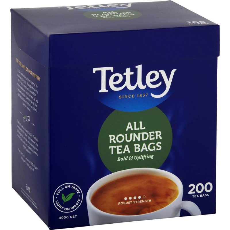 Tetley All Rounder Tea Bags 200 Pack
