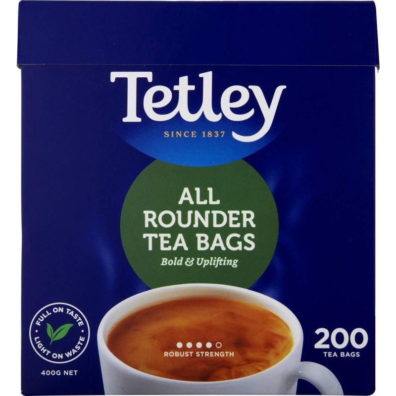 Tetley All Rounder Tea Bags 200 Pack