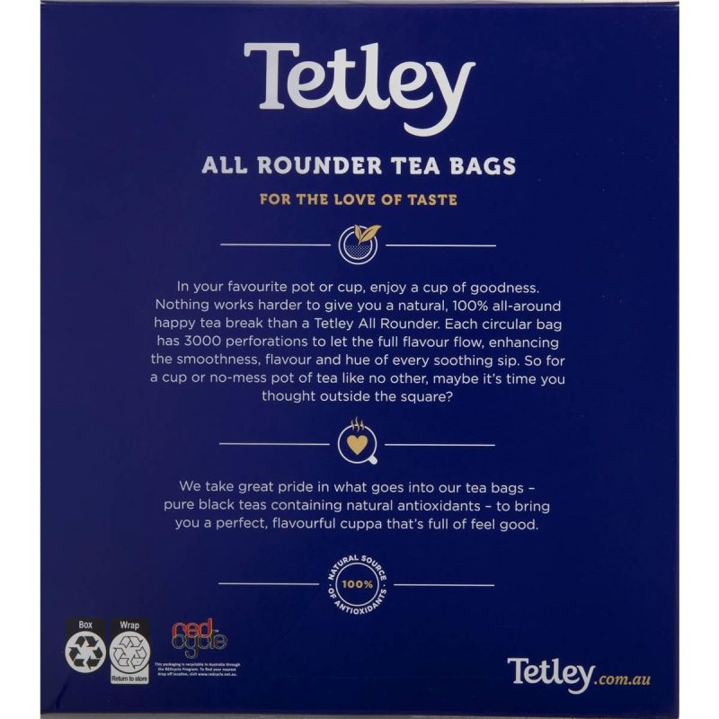 Tetley All Rounder Tea Bags 200 Pack