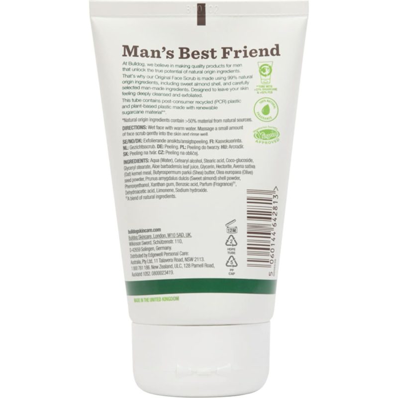 Bull Dog Original Face Scrub 125ml
