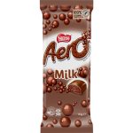 Nestle Aero Milk Chocolate Block 118g