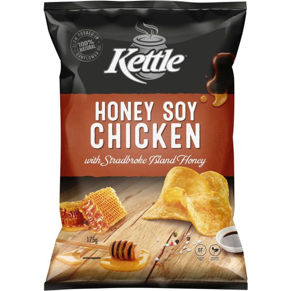 Kettle Sweet Chilli and Sour Cream Potato Chips Pack 175g
