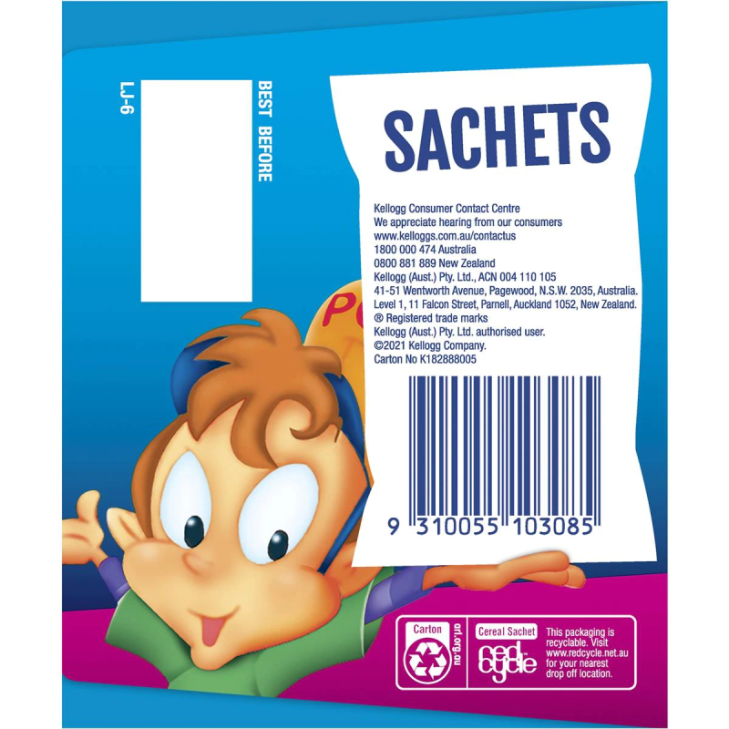 Kellogs Kids Fun Variety Breakfast Cereals 6 Pack