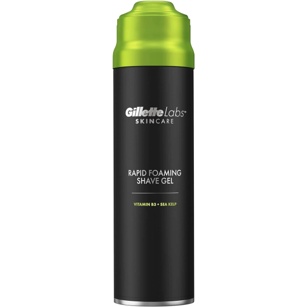 Gillette Labs Rapid Foaming Shaving Gel With Vitamin B3 198ml