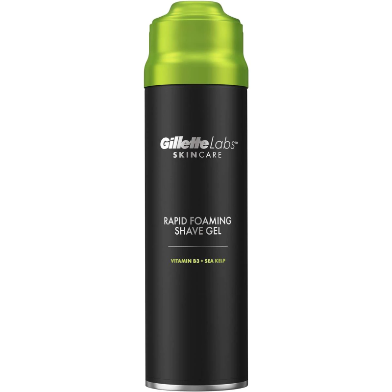 Gillette Labs Rapid Foaming Shaving Gel With Vitamin B3 198ml