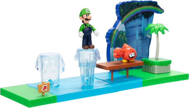 Super Mario Luigi Sparkling Waters Playset