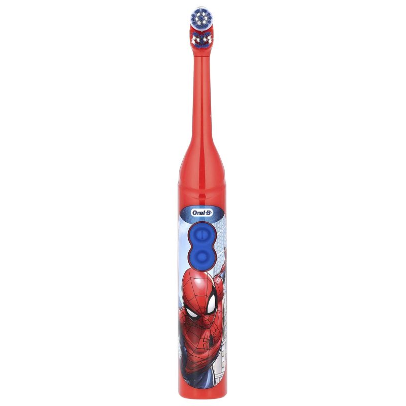Oral B Spiderman Kids Battery Powered Soft Electric Toothbrush