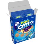 Oreo Caramilk Mini Cookies Biscuits 10 Pack 204g