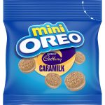 Oreo Caramilk Mini Cookies Biscuits 10 Pack 204g