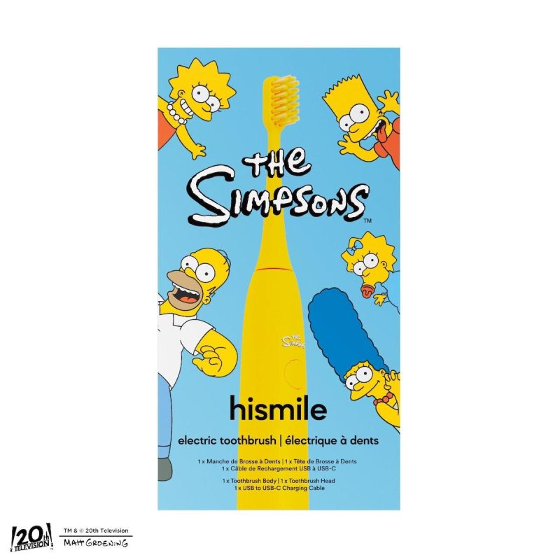 The Simpsons Hismile Electric Toothbrush Set