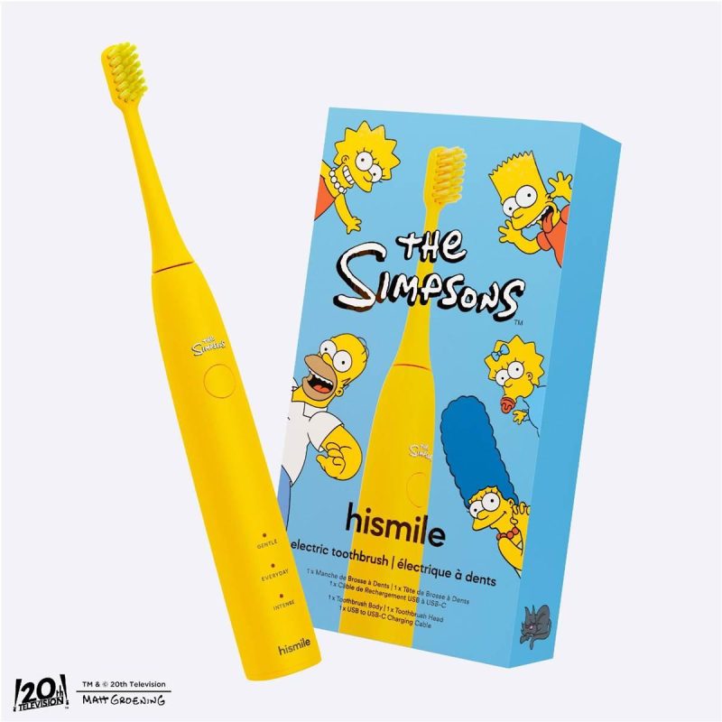 The Simpsons Hismile Electric Toothbrush Set