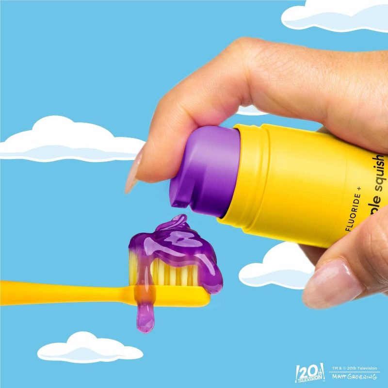 Hismile The Simpsons Toothpaste Purple Squishee 60g