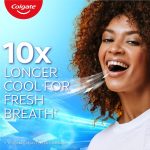 Colgate Max Fresh Pump Toothpaste With Breath Strips Cool Mint 130g