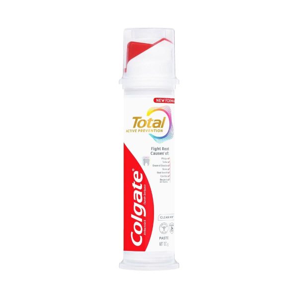 Colgate Total Active Prevention Original Pump Toothpaste 130g