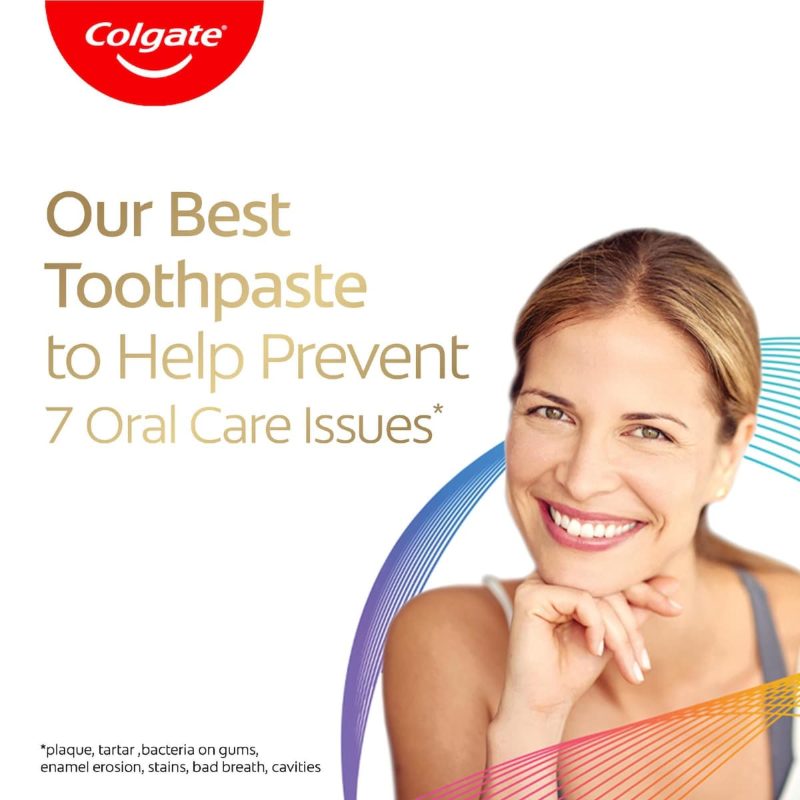Colgate Total Active Prevention Original Pump Toothpaste 130g