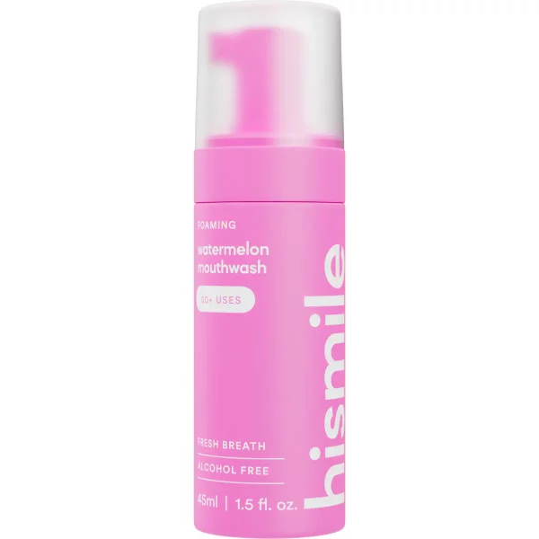 Hismile Foaming Mouthwash Watermelon 45mL