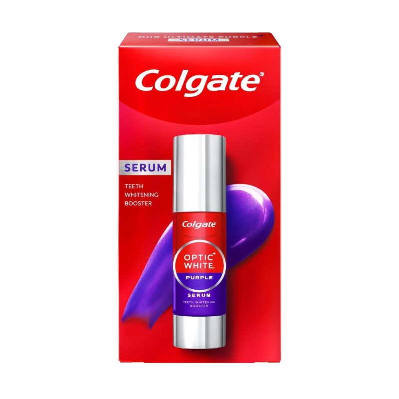 Colgate Optic White Purple Serum Teeth Whitening Booster 40ml