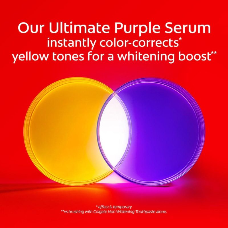 Colgate Optic White Purple Serum Teeth Whitening Booster 40ml