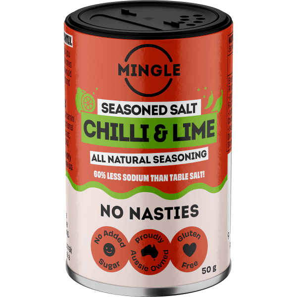 Mingle Chilli and Lime Seasoned Salt Seasoning 50g