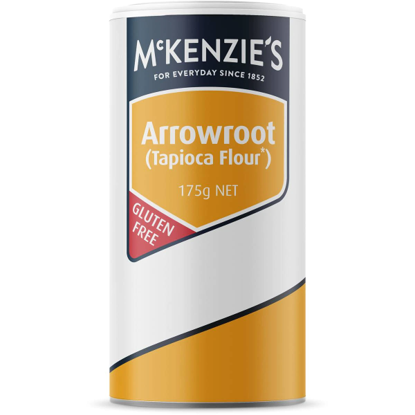 Mckenzies Arrowroot Tapioca Flour Gluten Free GF 175g