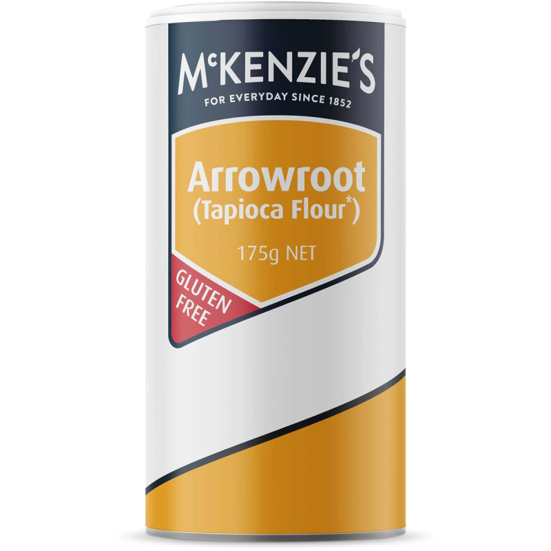 Mckenzies Arrowroot Tapioca Flour Gluten Free GF 175g