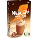 Nescafe Double Shot Caramel Latte Coffee Sachets 10 pack