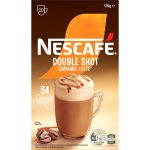 Nescafe Double Shot Caramel Latte Coffee Sachets 10 pack