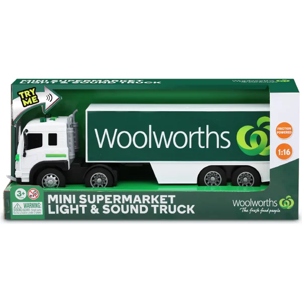 Woolworths Woolies Large Supermarket Light Sound Truck Model