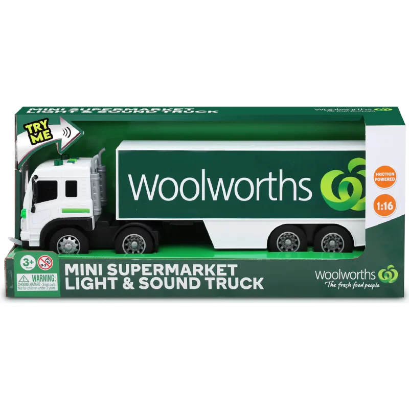 Woolworths Woolies Large Supermarket Light Sound Truck Model