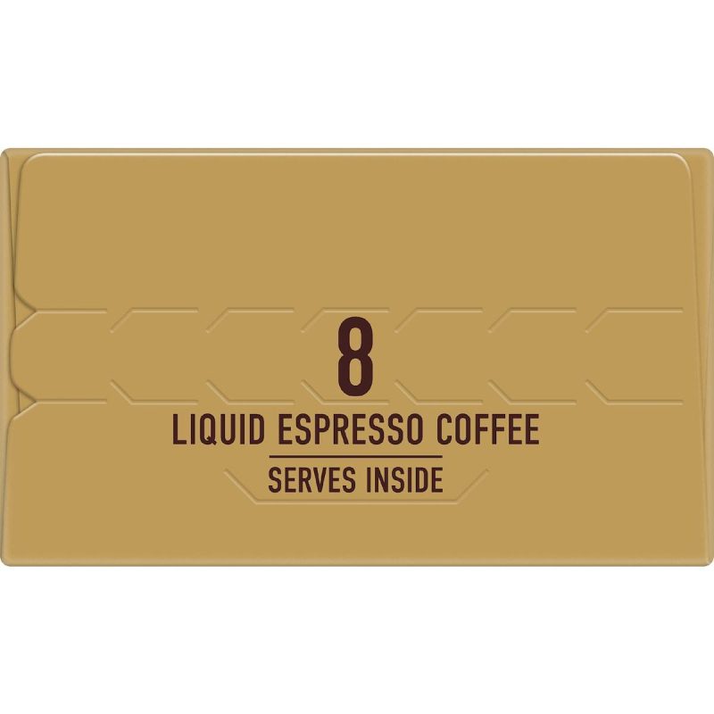 Moccona Liquid Espresso Coffee Medium Roast Sachets 8 Pack