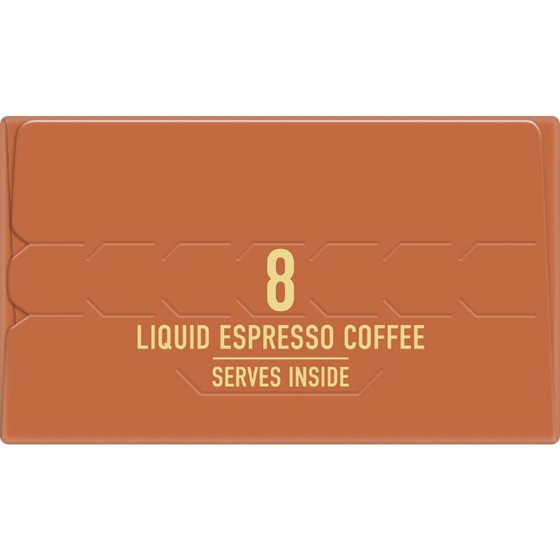 Moccona Liquid Espresso Coffee Caramel Sachets 8 Pack