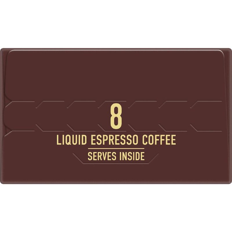 Moccona Liquid Espresso Coffee Dark Roast Sachets 8 Pack