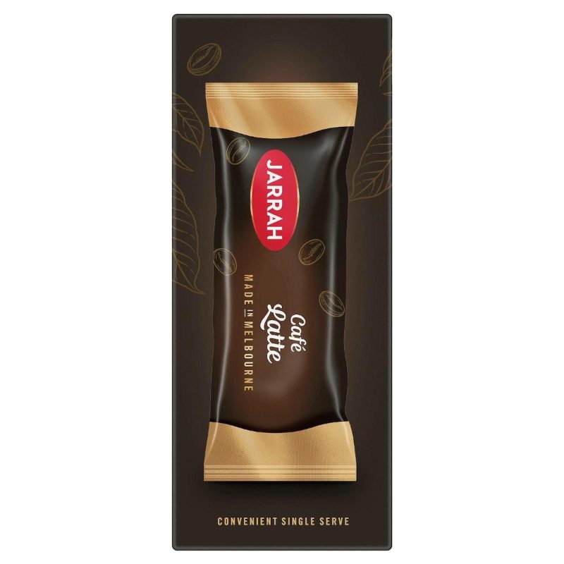 Jarrah Cafe Latte Coffee Drink Sachets 8 Pack