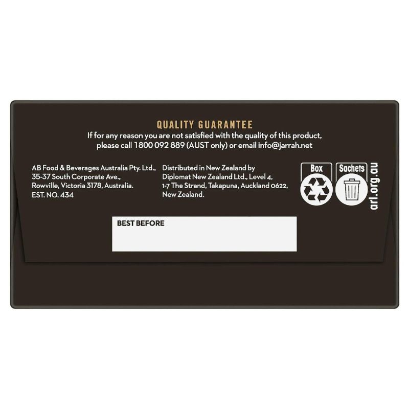 Jarrah Double Shot Latte Coffee Drink Sachets 8 Pack