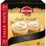 Moccona Double Shot Latte Coffee Sachets 30 Pack