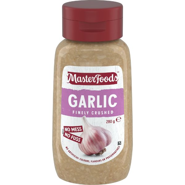 Masterfoods Garlic Finely Chopped Bottle Squeeze 270g