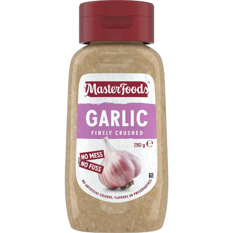 Masterfoods Garlic Finely Chopped Bottle Squeeze 270g