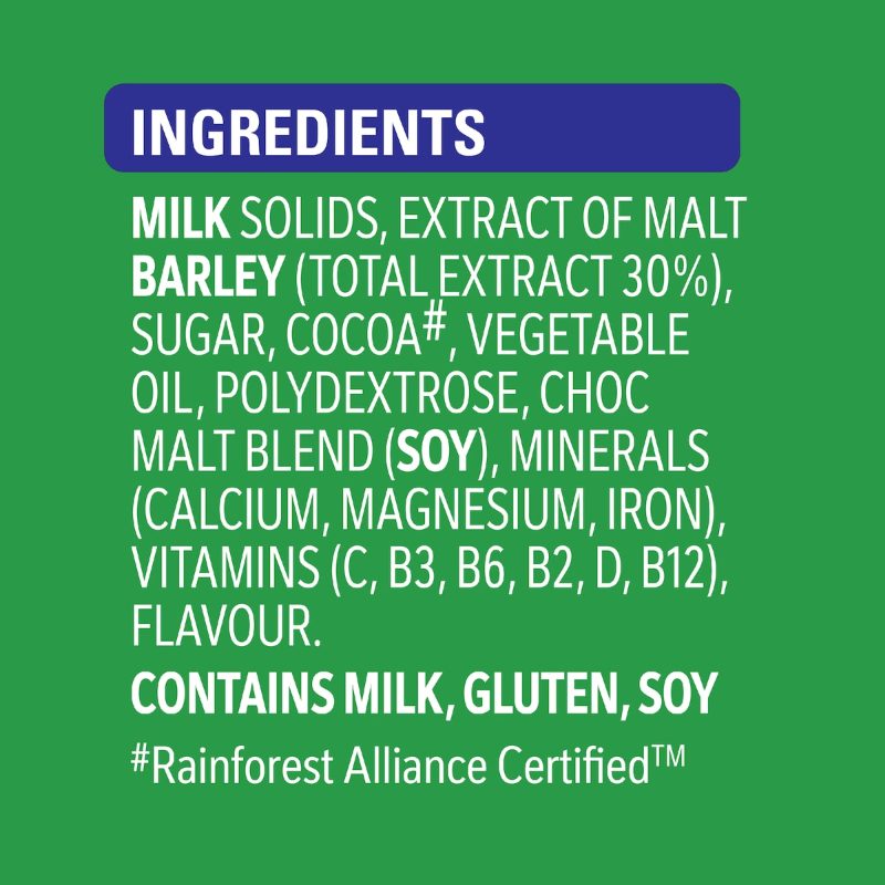 Recharge and recover overnight with Nestlé Milo Restore Overnight Chocolate Drink Powder 440g. Packed with protein, magnesium, and essential vitamins, it helps reduce fatigue and supports muscle recovery while you sleep. Enjoy a delicious chocolate malt drink before bed.