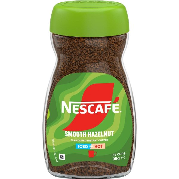 Nescafe Smooth Hazelnut Flavoured Instant Coffee 95g