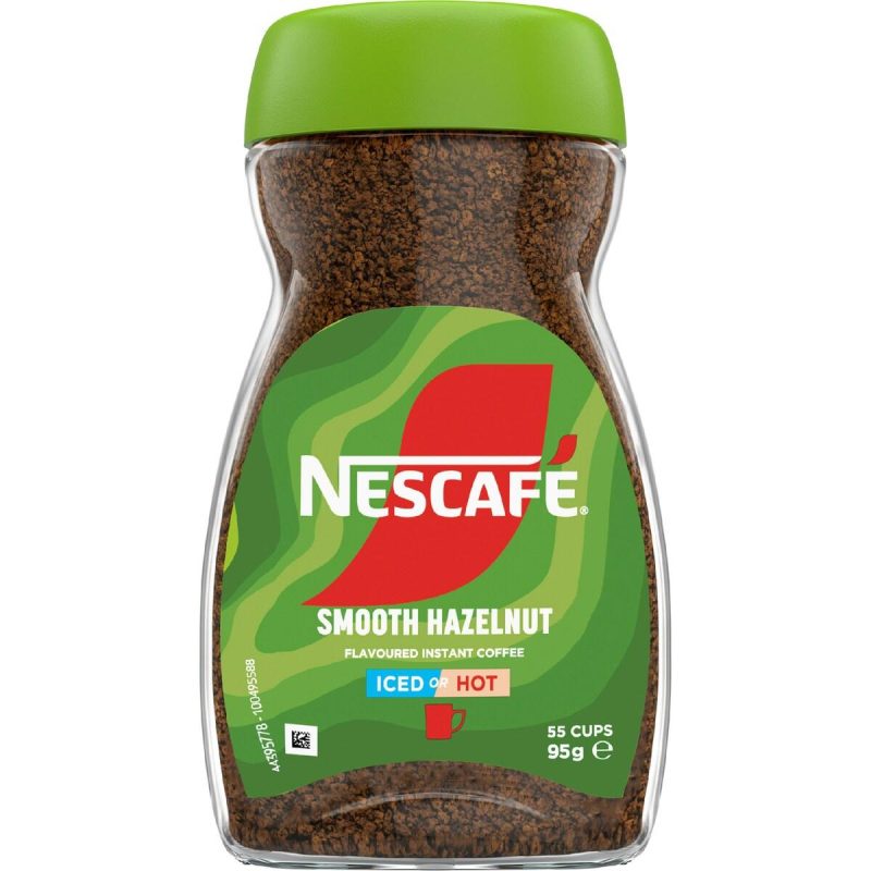 Nescafe Smooth Hazelnut Flavoured Instant Coffee 95g