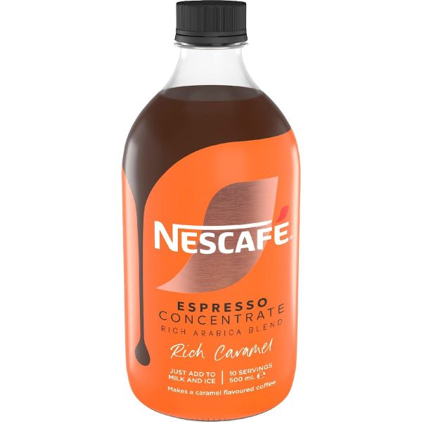 Nescafe Espresso Concentrate Rich Caramel Syrup 500ml