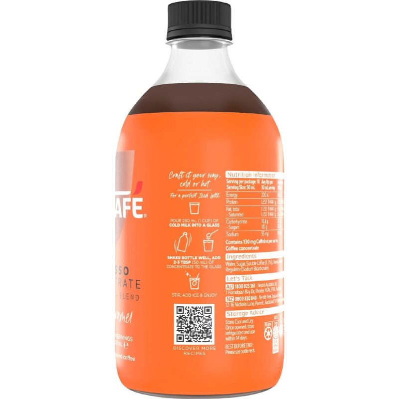 Nescafe Espresso Concentrate Rich Caramel Syrup 500ml