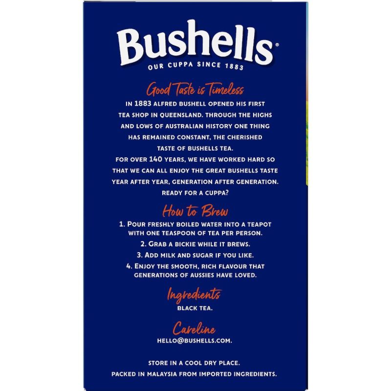 Bushells Extra Strong Leaf Tea 180g