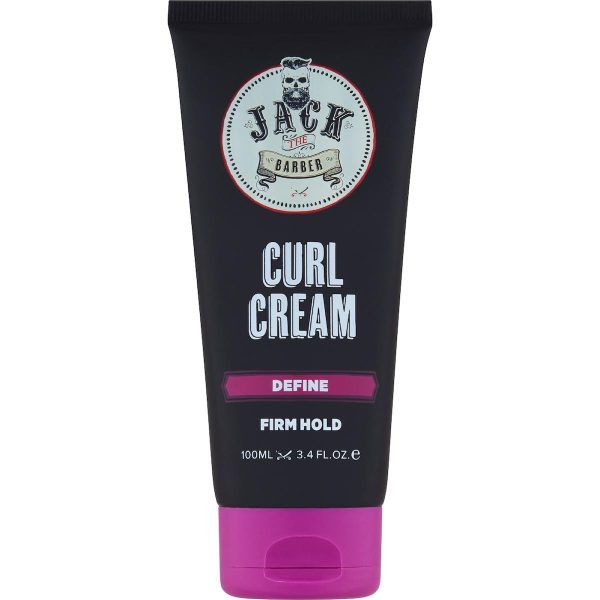 Jack The Barber Hair Curl Cream Firm Hold 100ml