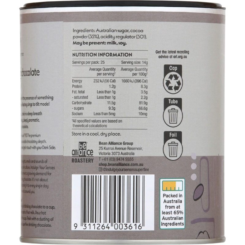 Indulge Your Senses dark drinking chocolate 350g