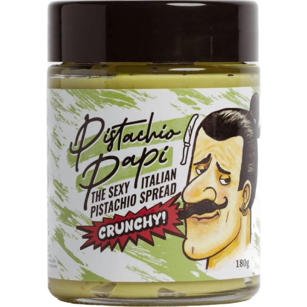 Pistachio Papi Crunchy Spread Tub 180g
