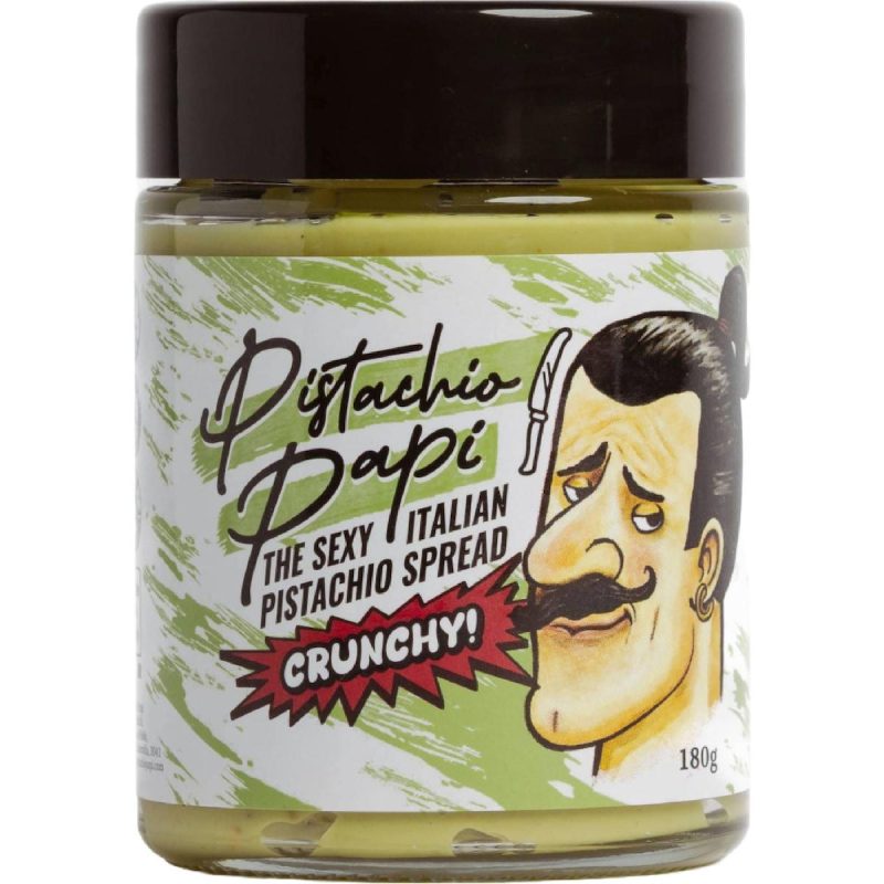 Pistachio Papi Crunchy Spread Tub 180g
