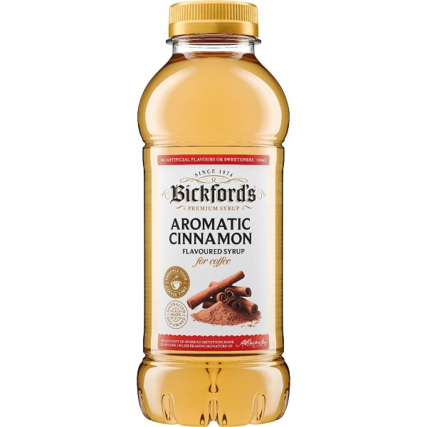 Bickfords Aromatic Cinnamon Coffee Syrup 500ml