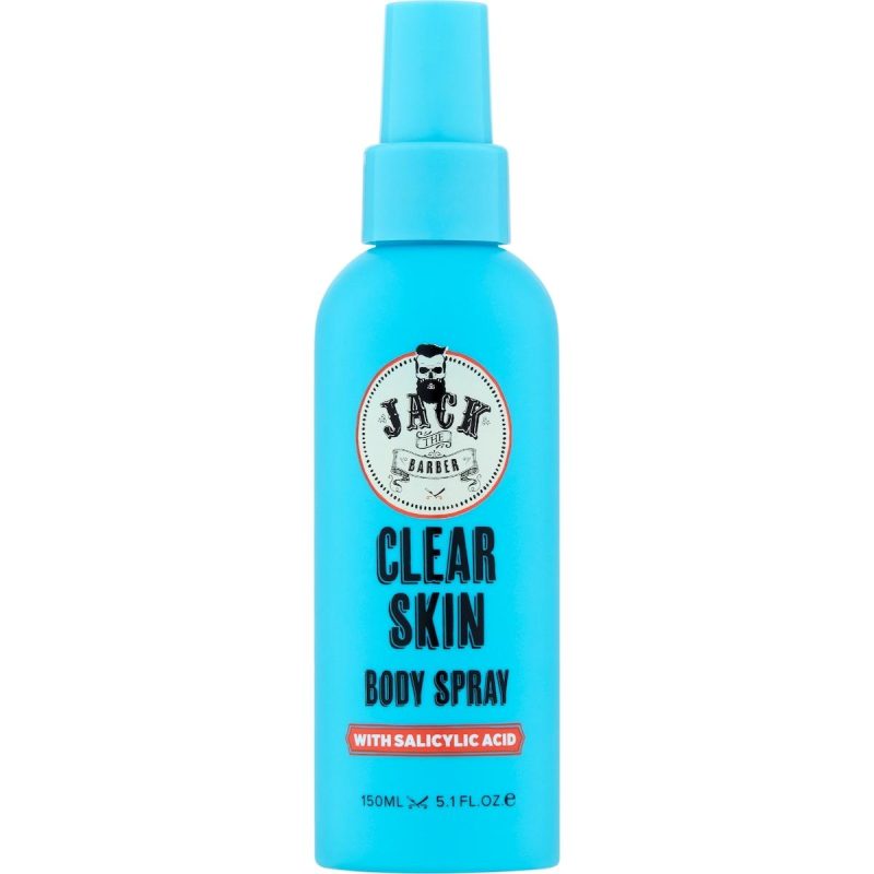 Jack The Barber Clear Skin Body Spray With Salicylic Acid 150ml
